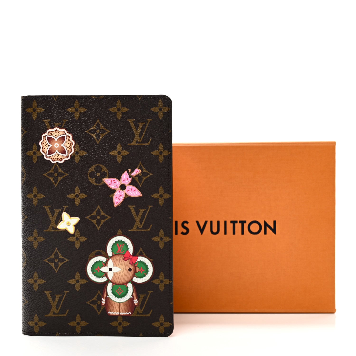Louis Vuitton Monogram Emily Notebook Cove MM Coquelicot 1879886