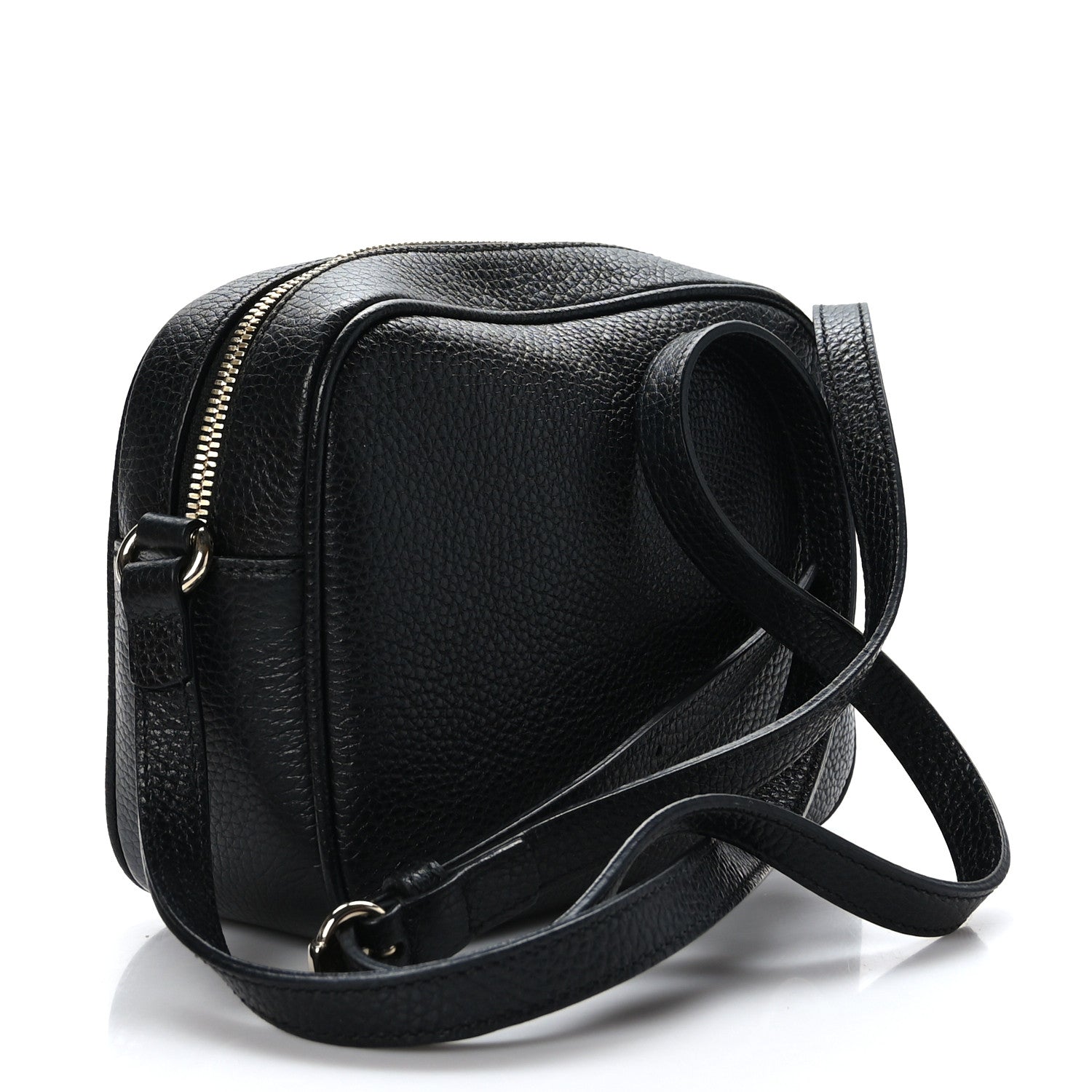 Gucci Pebbled Calfskin Small Soho Disco Bag Black 3 of 10
