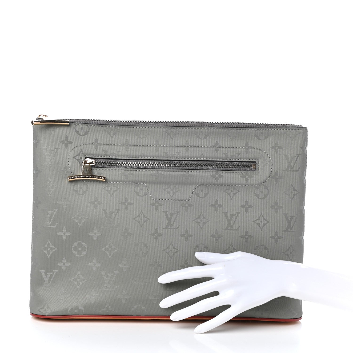 Louis Vuitton Monogram Titanium Pochette Cosmos 2 of 8