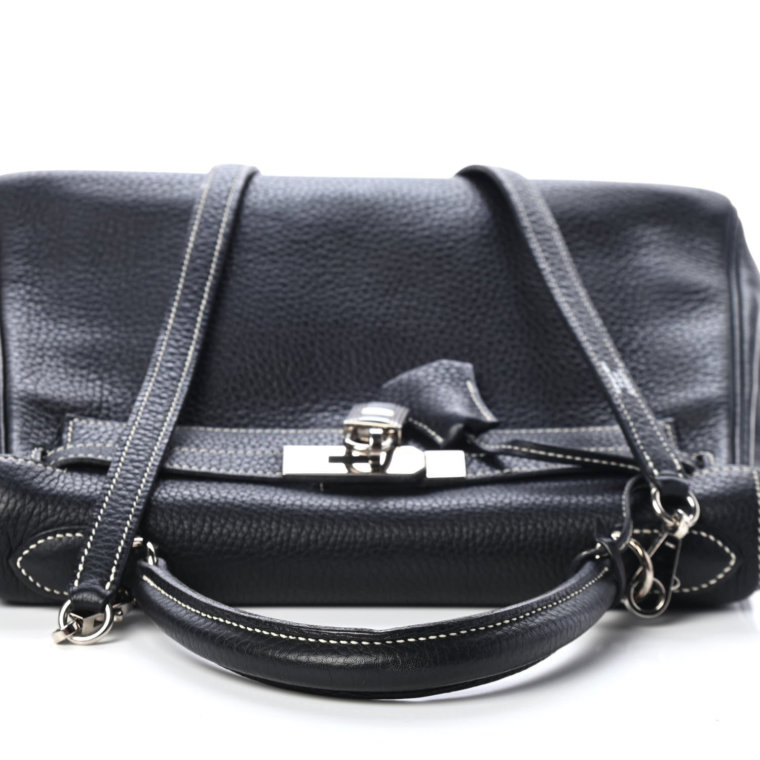 Hermes Taurillon Clemence Kelly Retourne 28 Black 26 of 27