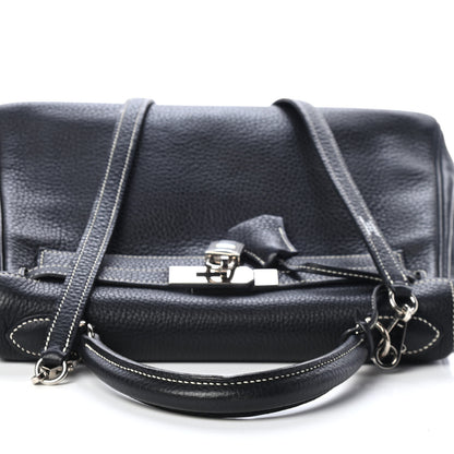Hermes Taurillon Clemence Kelly Retourne 28 Black 26 of 27