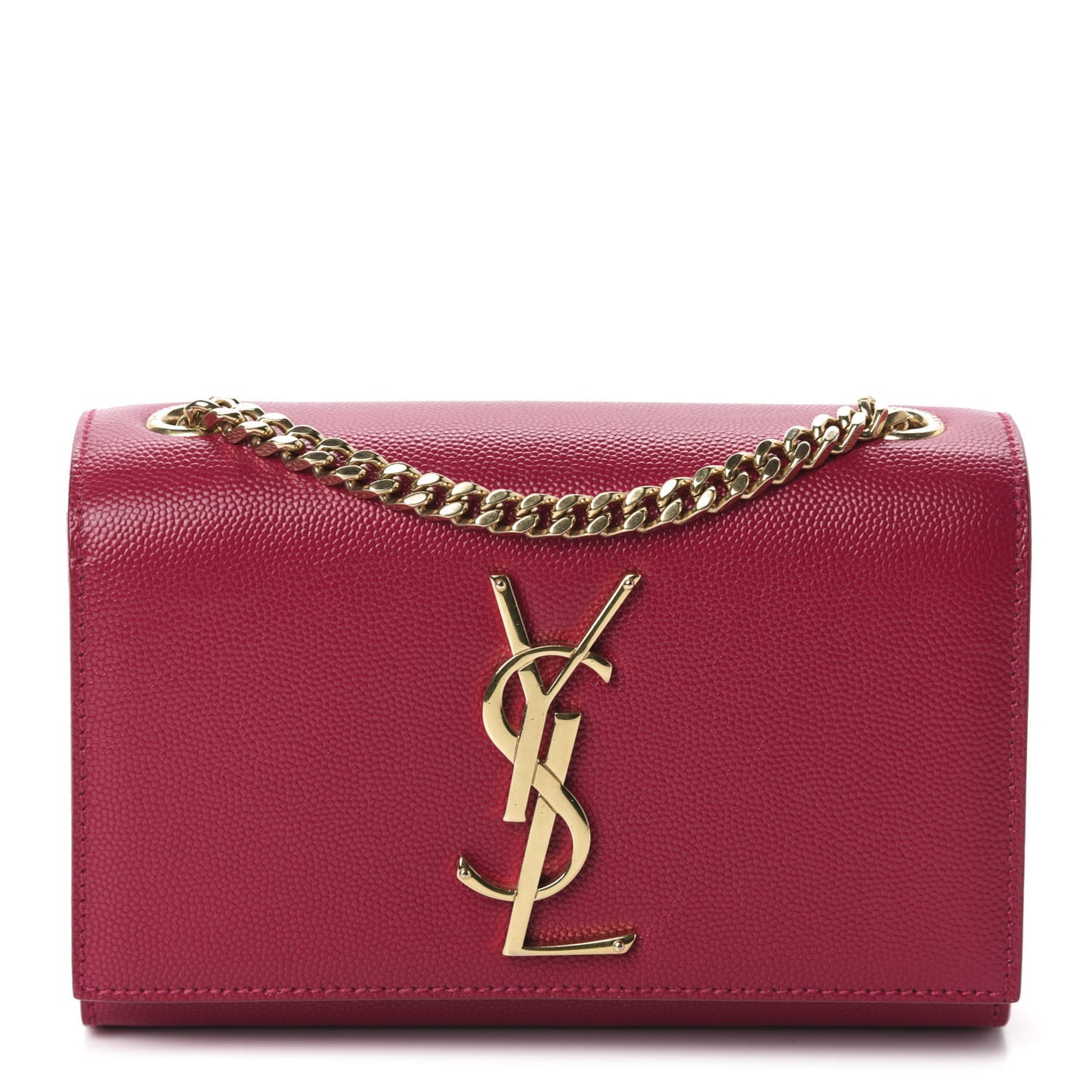 Grain De Poudre Small Monogram Kate Satchel Bubblegum