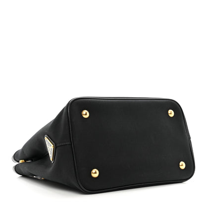 Prada Jacquard Logo Tote Black 4 of 10