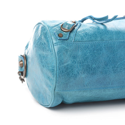 Balenciaga Chevre Classic Hardware Mini Twiggy Aquamarine 5 of 12
