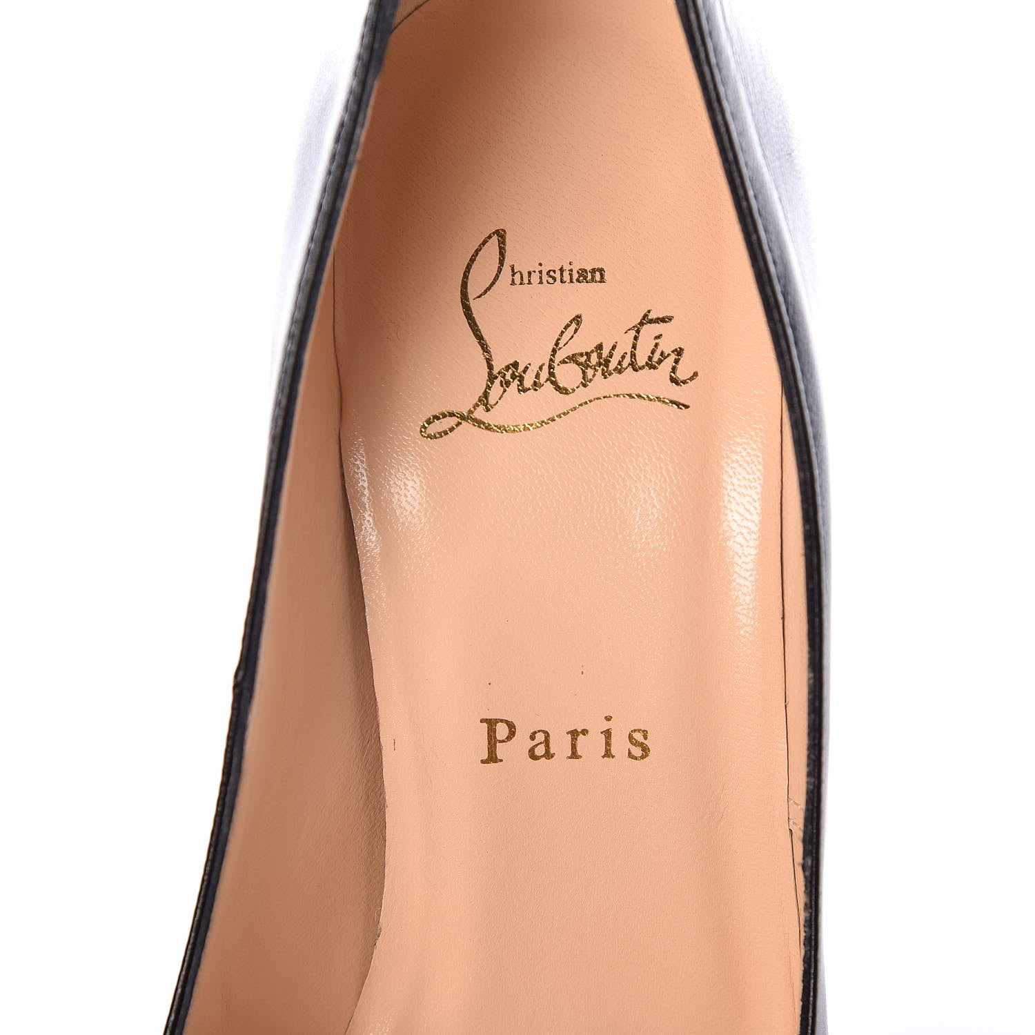 Christian Louboutin Kid Taclou 120 Pumps 37.5 Black 7 of 7