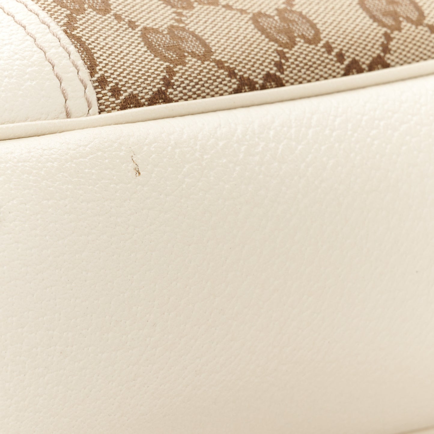 Monogram Medium Princy Tote Off White