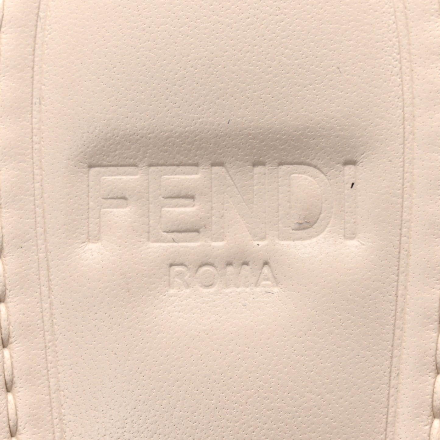 Vitello Cuoio FFold Sandals 38 White