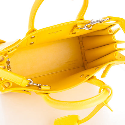 Saint Laurent Grained Calfskin Nano Sac De Jour Jaune 5 of 7