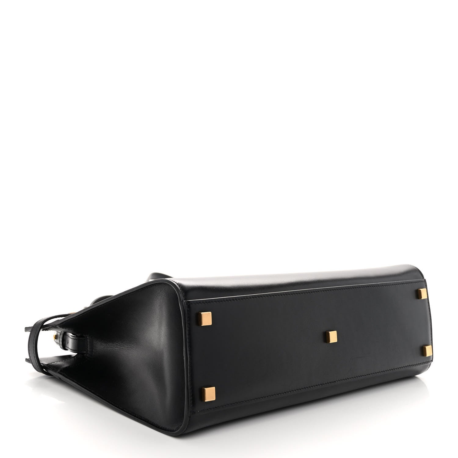 Saint Laurent Calfskin Small Manhattan Shopper Tote Black 4 of 9