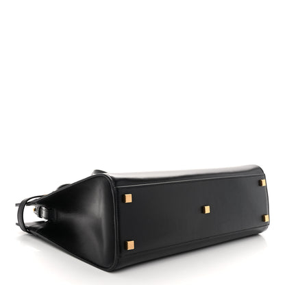 Saint Laurent Calfskin Small Manhattan Shopper Tote Black 4 of 9
