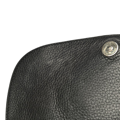 Gucci Pebbled Calfskin Medium Soho Flap Crossbody Black 16 of 21