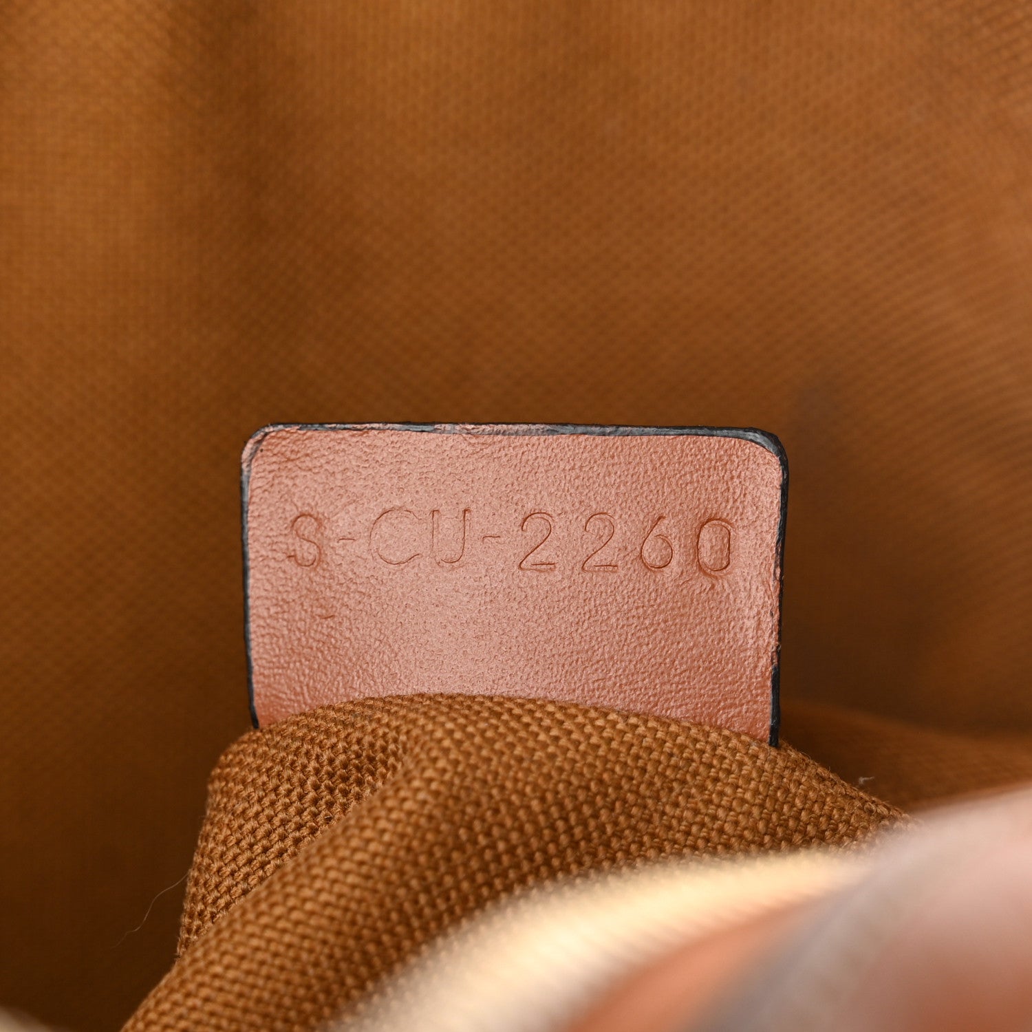 Celine Triomphe Canvas Small Camera Bag Tan 5 of 16
