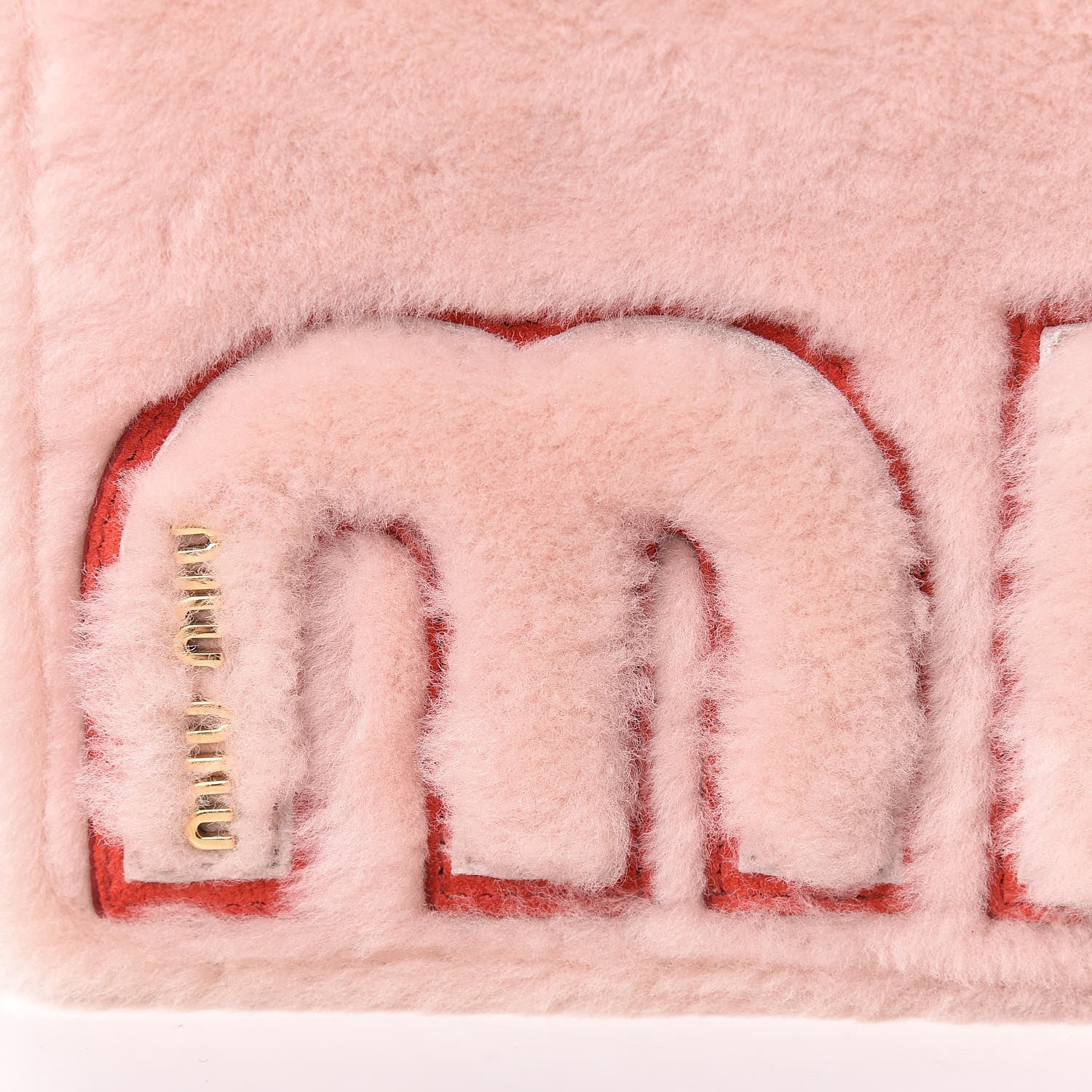 Miu Miu Shearling Goatskin Shoulder Bag 11 of 11