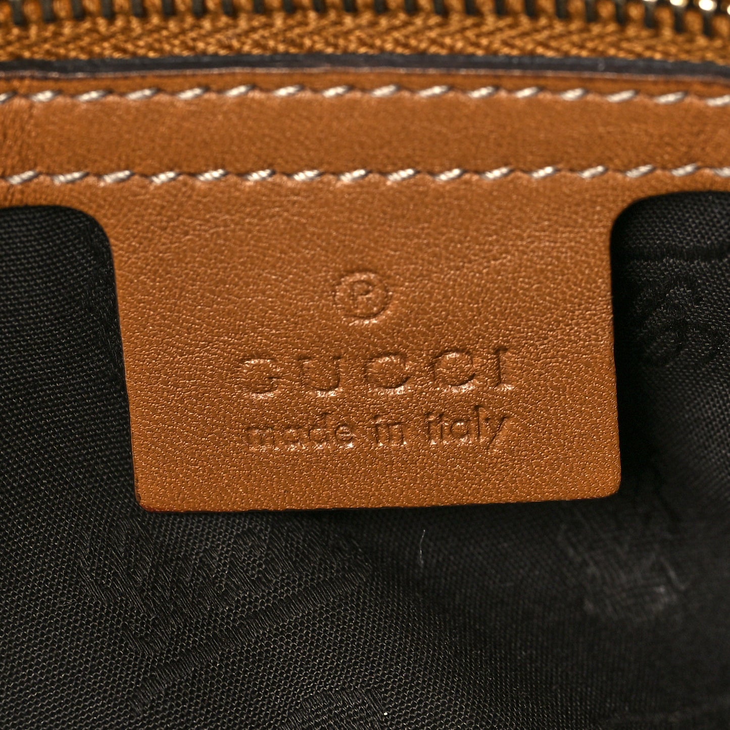 Guccissima Medium Top Handle Bag Light Brown