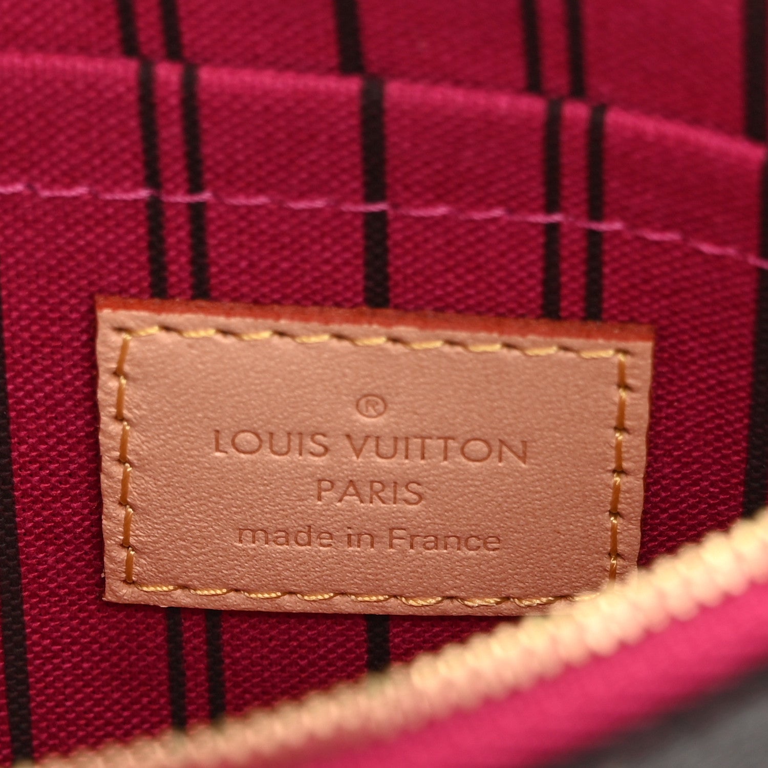 Louis Vuitton Monogram Neverfull PM Pochette Pivoine 6 of 7