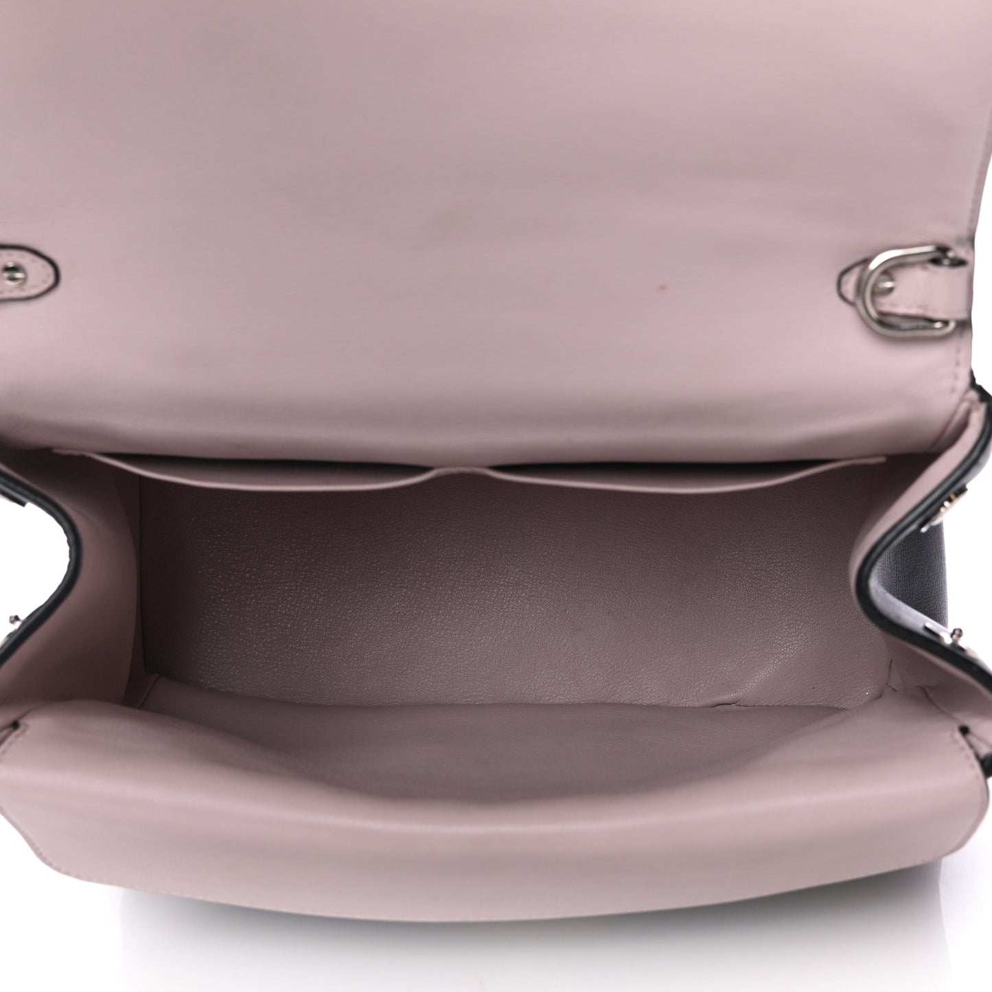 Smooth Calfskin Be Dior Flap Black