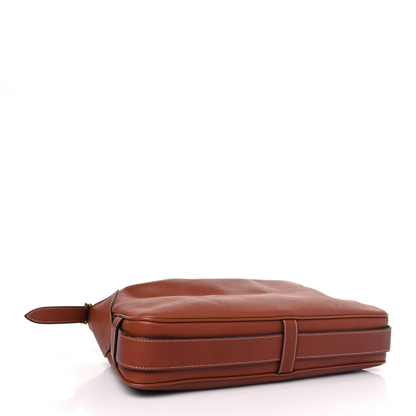 Supple Calfskin Medium Romy Shoulder Bag Tan