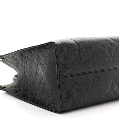 Louis Vuitton Empreinte Monogram Giant Onthego MM Black 8 of 9