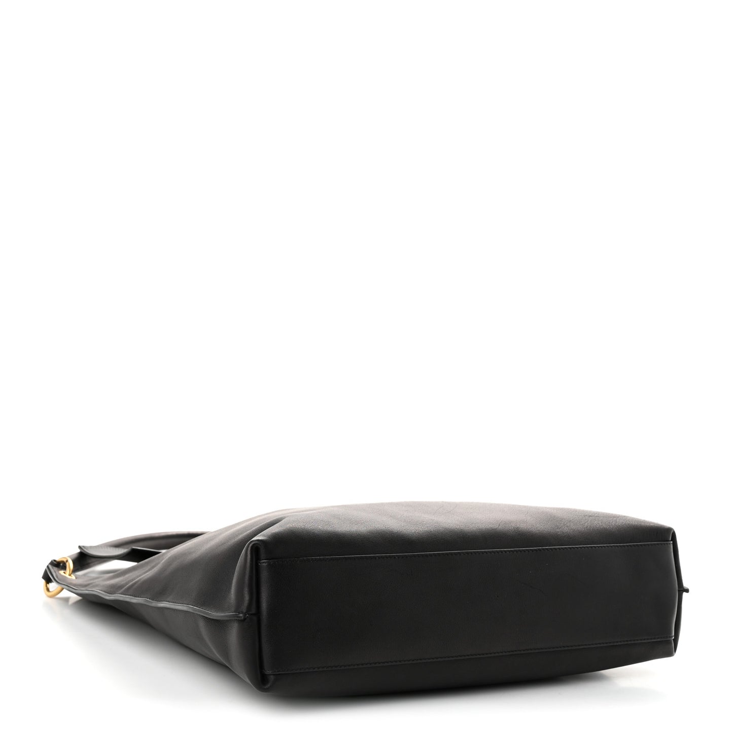 Calfskin Hobo Black