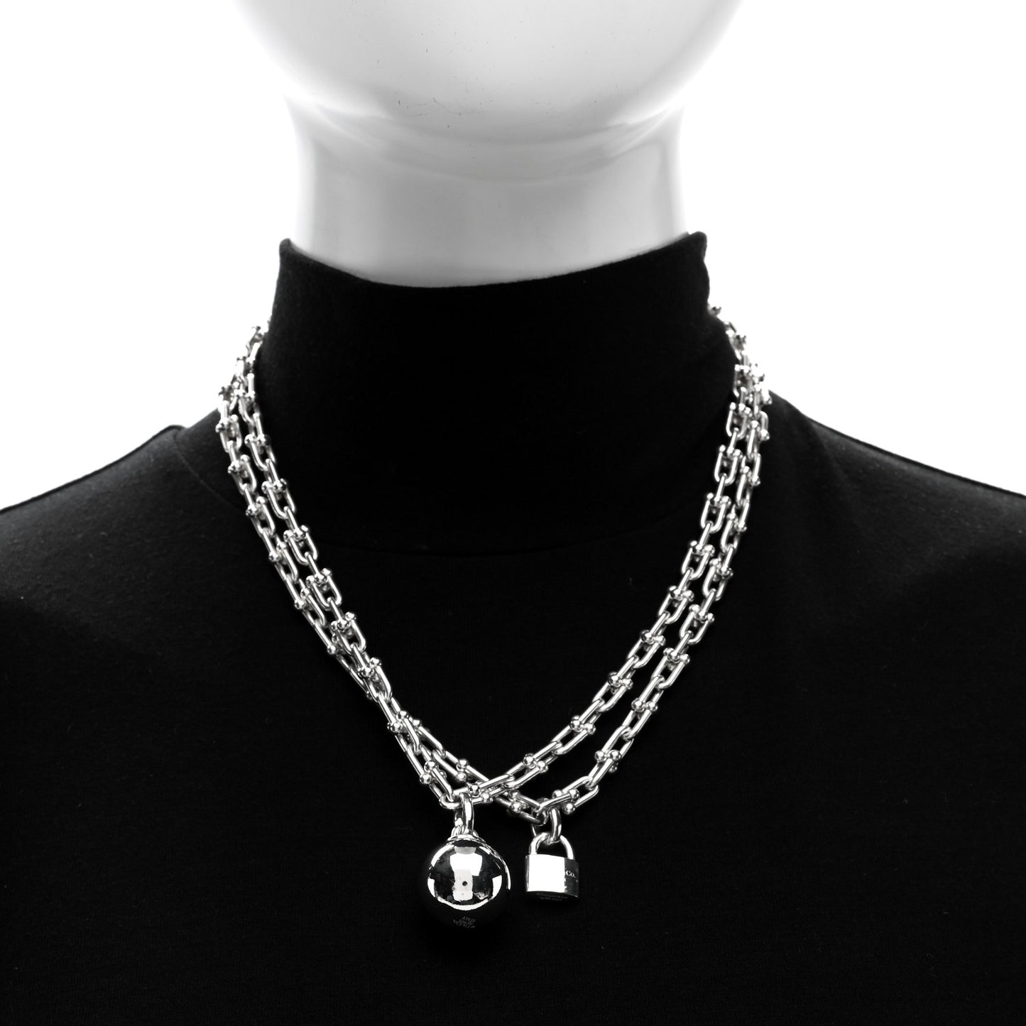 Sterling Silver HardWear Wrap Necklace