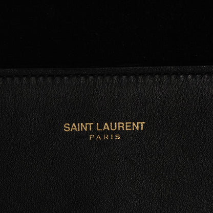Saint Laurent Calfskin Classic Y Ligne Clutch Black 5 of 8