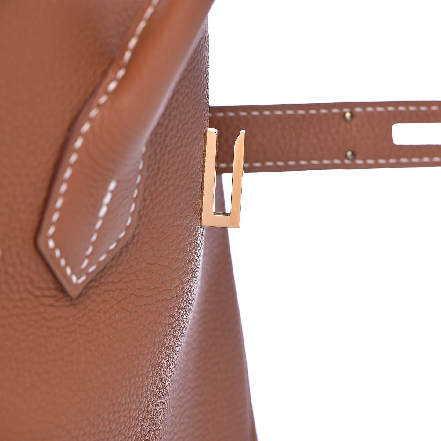 Togo Verso Birkin 35 Gold Geranium