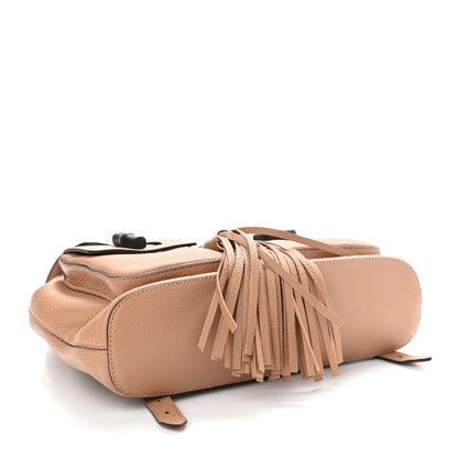Gucci Cellarius Calfskin Medium Bamboo Backpack Camelia 4 of 10
