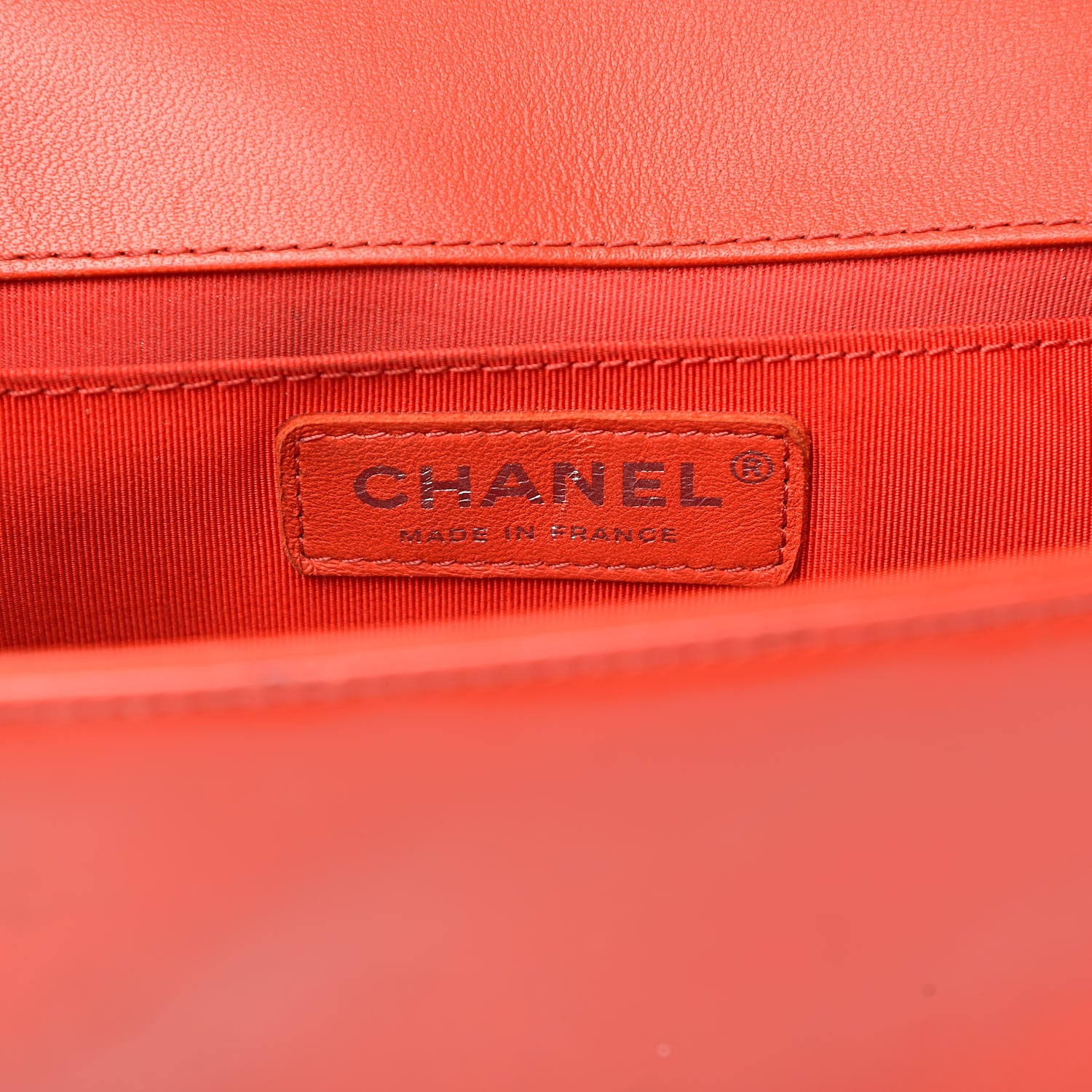 Chanel Glazed Calfskin Medium Boy Flap Red 6 of 20