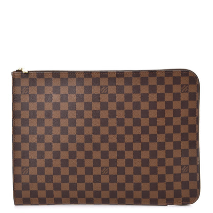 Louis Vuitton Damier Ebene Poche Documents Portfolio Case 39 1 of 7