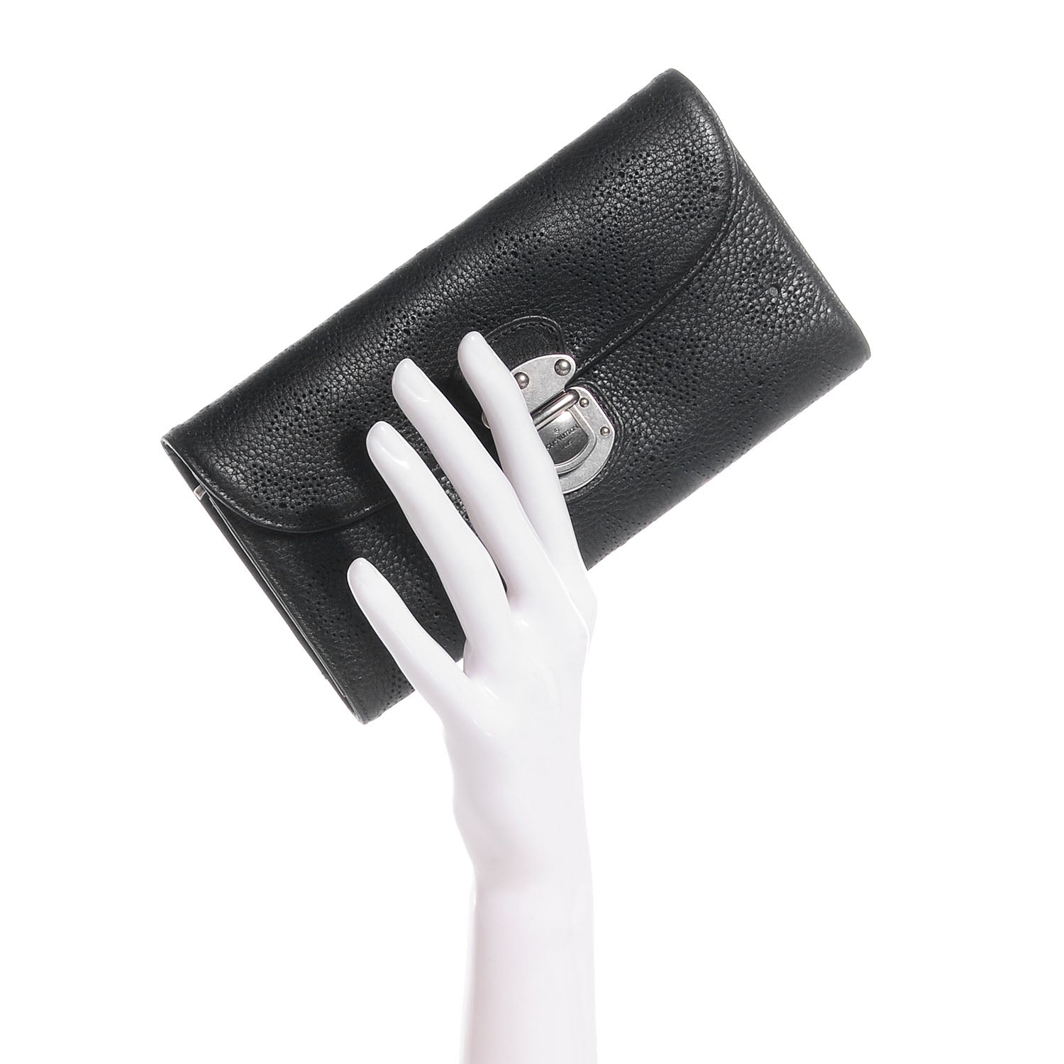 Louis Vuitton Mahina Amelia Wallet Black 2 of 8