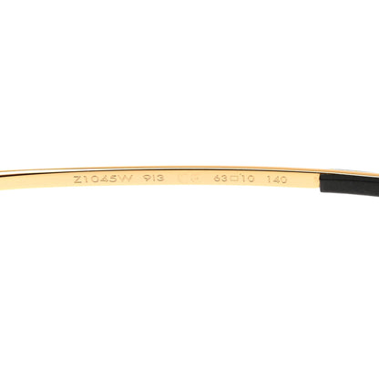 Louis Vuitton Grease Mask Sunglasses Z1045W Gold 6 of 8
