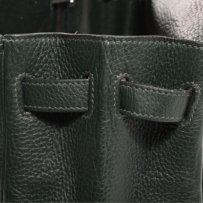 Hermes Togo Kelly Retourne 35 Vert Fonce 18 of 29