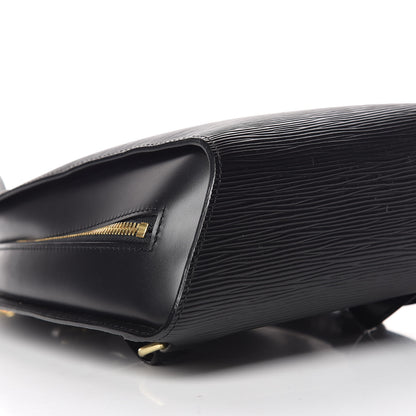 Louis Vuitton Epi Mabillon Backpack Black 9 of 10