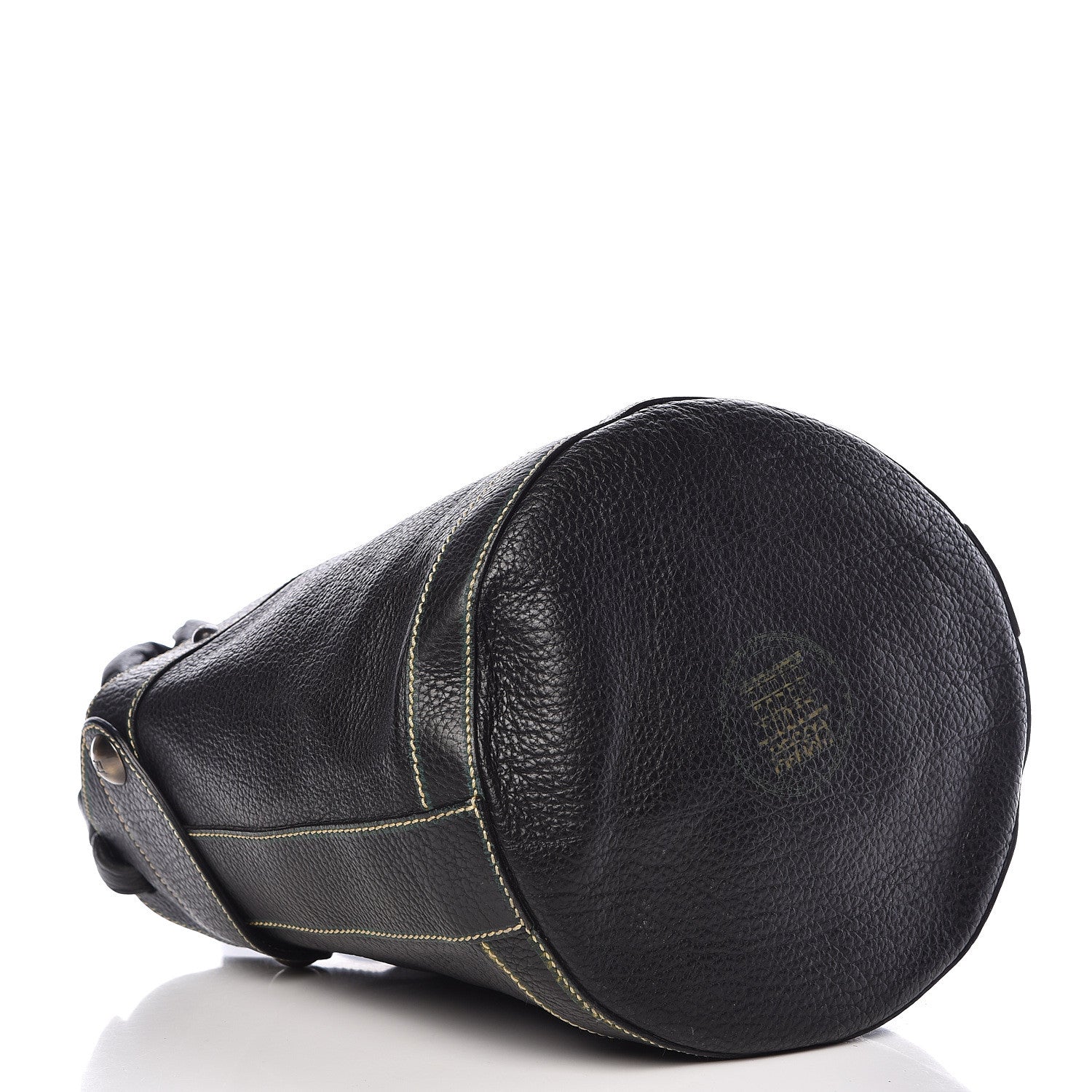 Fendi Vitello Palazzo Bucket Bag Black 10 of 23
