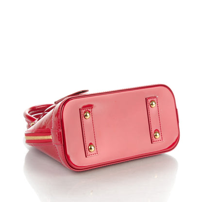 Louis Vuitton Vernis Alma BB Pomme D'Amour 4 of 7