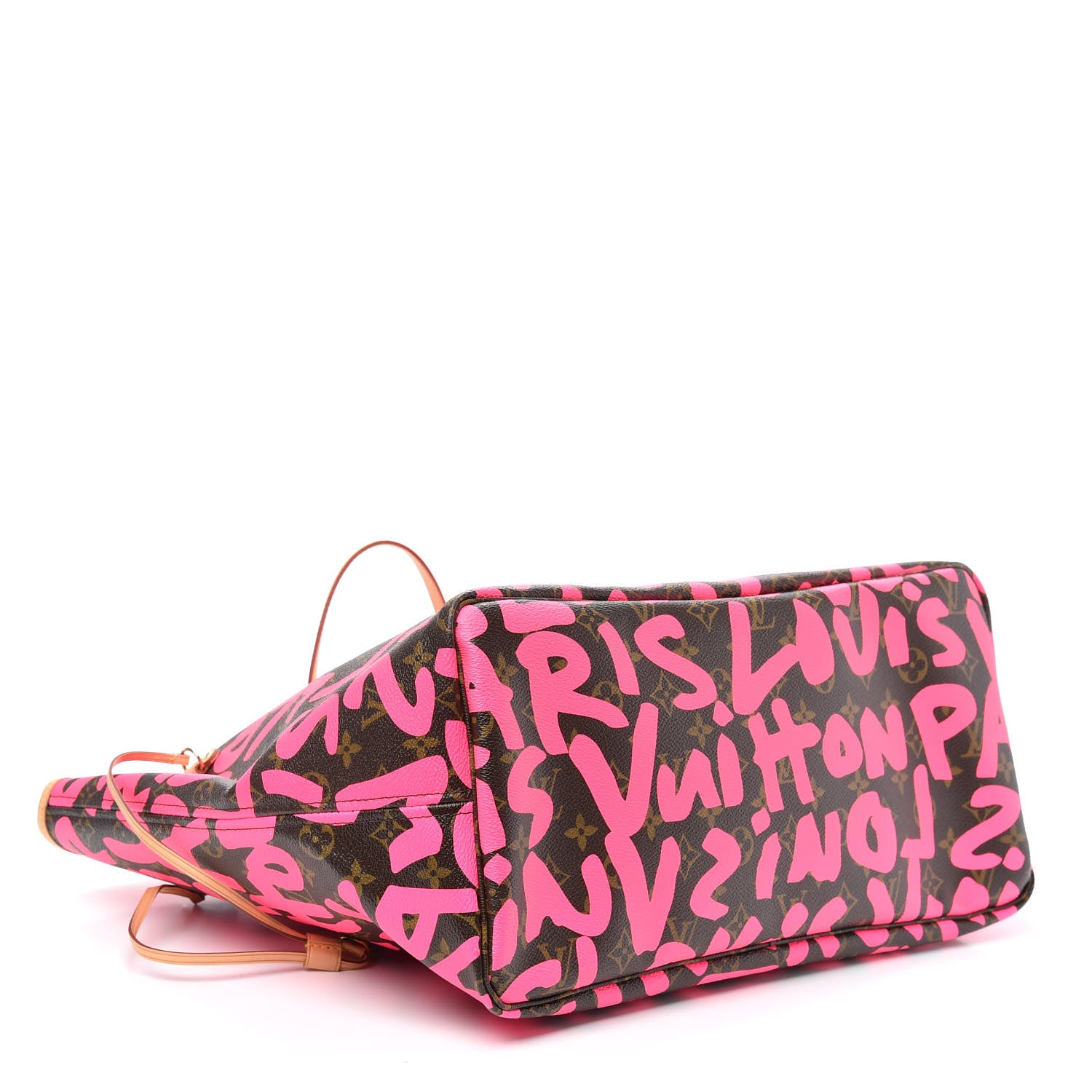 Louis Vuitton Monogram Graffiti Neverfull GM Fuchsia 4 of 9