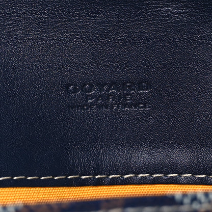 Goyard Goyardine Commando Envelope 2 Flat Large Pouch Blue 6 of 8