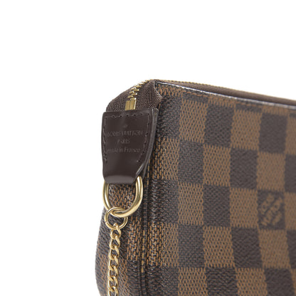 Louis Vuitton Damier Ebene Complice Trunks and Bags Mini Pochette Accessories Red 7 of 8
