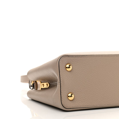 Louis Vuitton Taurillon Capucines MM Galet 6 of 8