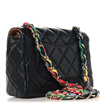 Chanel Lambskin Mixed Fibers Quilted Cocovado Flap Black 3 of 10
