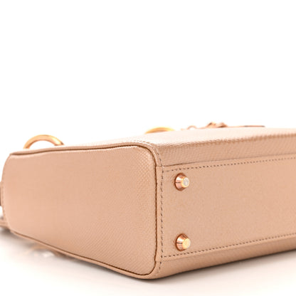 Christian Dior Lizard Mini Lady Dior Beige 9 of 14