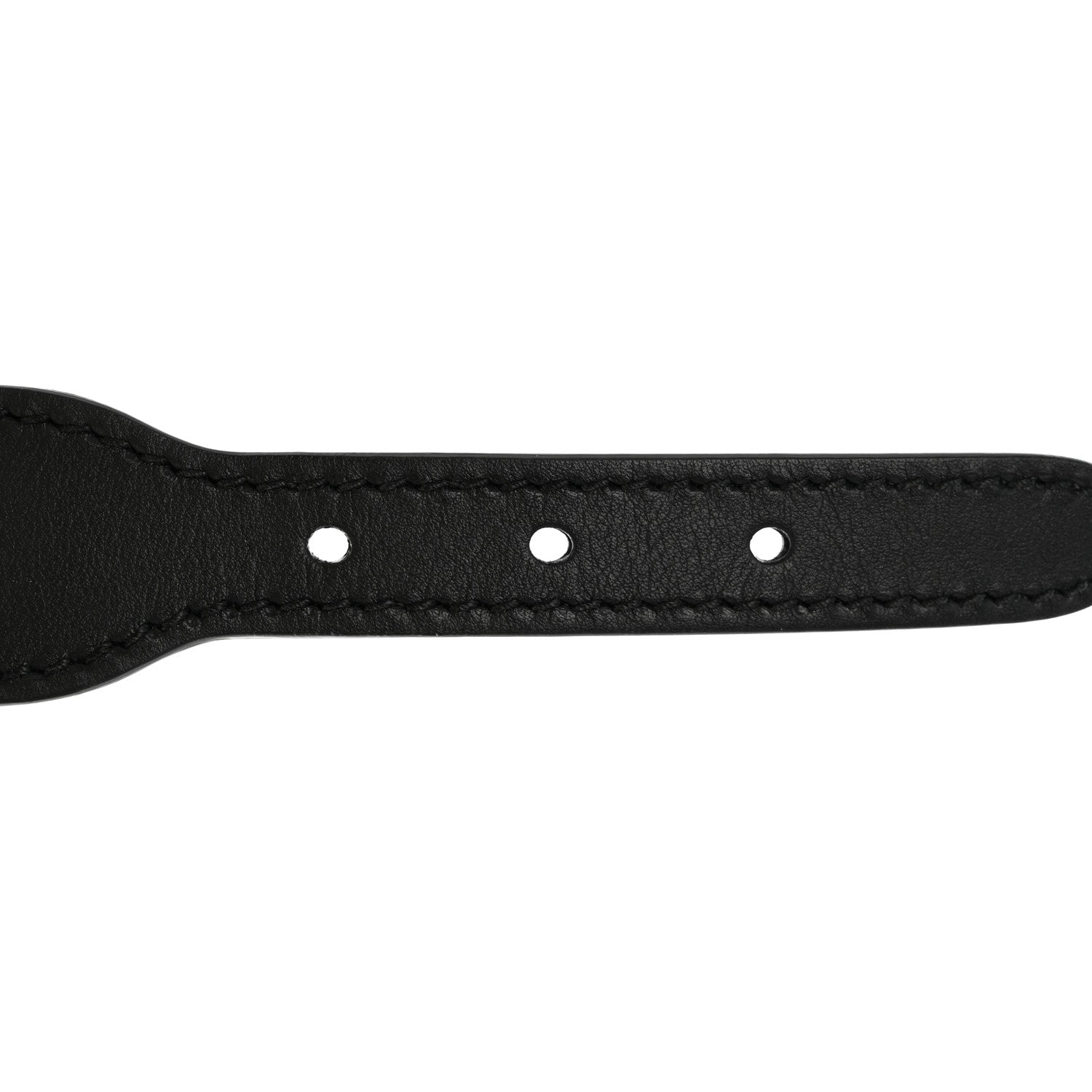 Christian Dior Canvas Embroidered Book Belt 80 32 Black White 3 of 7
