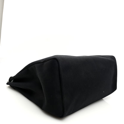 Hermes Toile Vache Hunter Herbag 50 Black 5 of 12