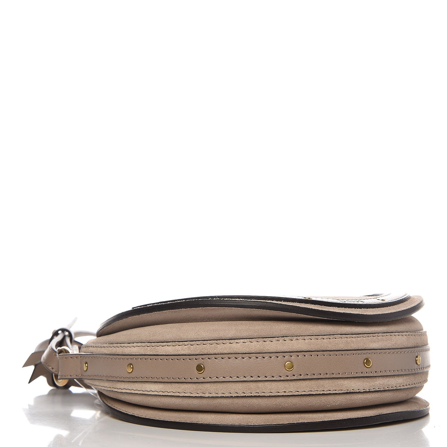 Chloe Calfskin Suede Small Pixie Bag Motty Grey 4 of 8