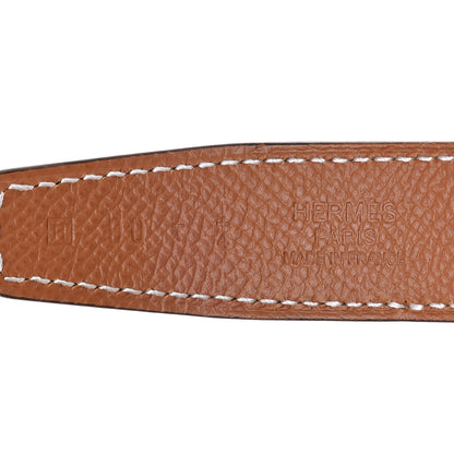 Hermes Swift Epsom 24mm Mini Constance H Belt 90 Black Gold 3 of 7