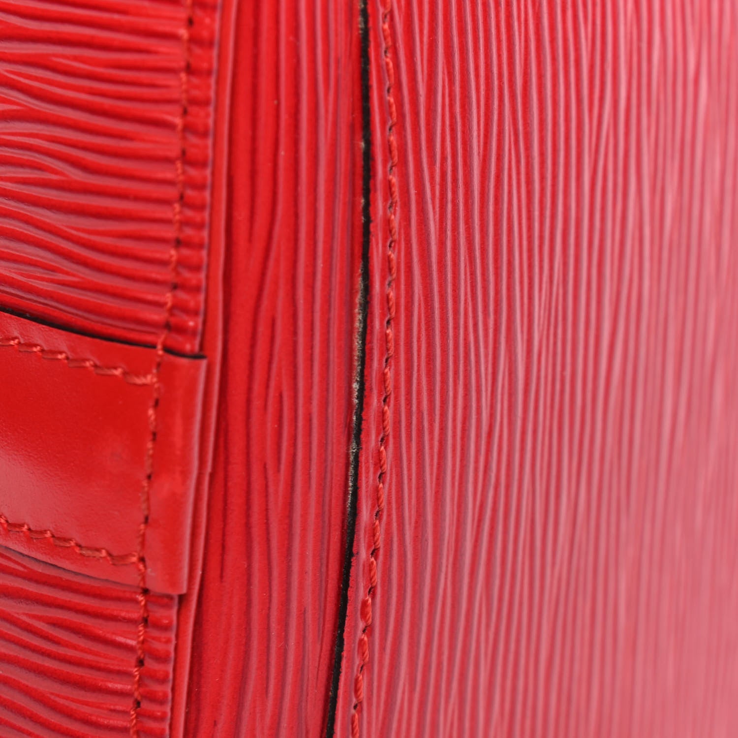 Louis Vuitton Epi Speedy 25 Castillan Red 10 of 10