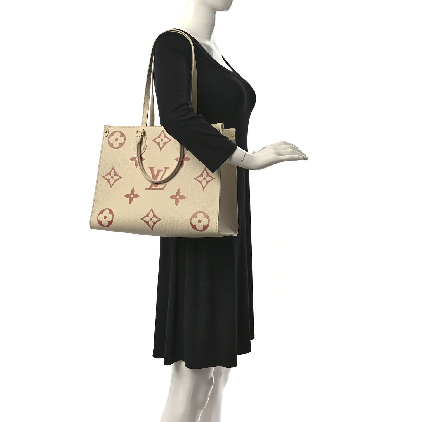 Empreinte Monogram Giant Onthego MM Creme Rose Trianon