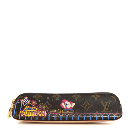 Louis Vuitton Monogram 2020 Christmas Animation Roller Coaster Elizabeth Pencil Pouch 1 of 10