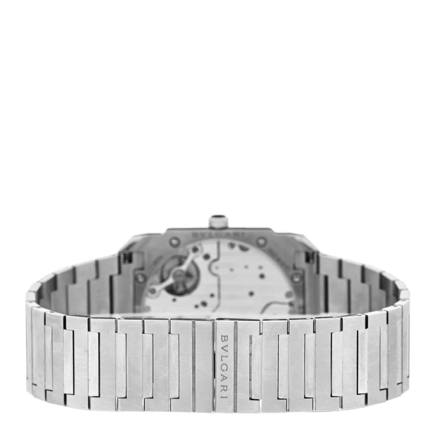 Stainless Steel 40mm Octo Finissimo Automatic Watch Silver