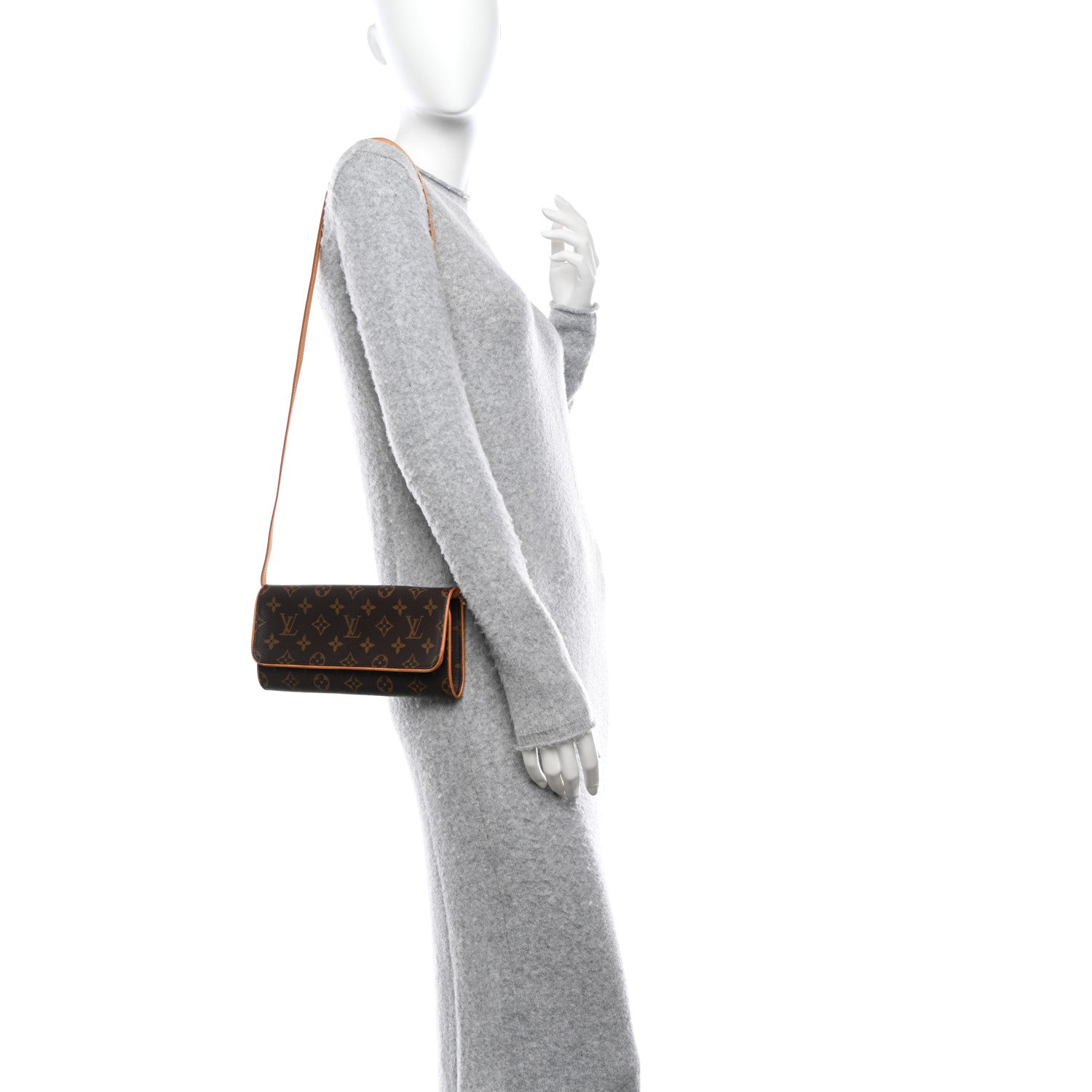 Louis Vuitton Monogram Pochette Twin GM 2 of 9